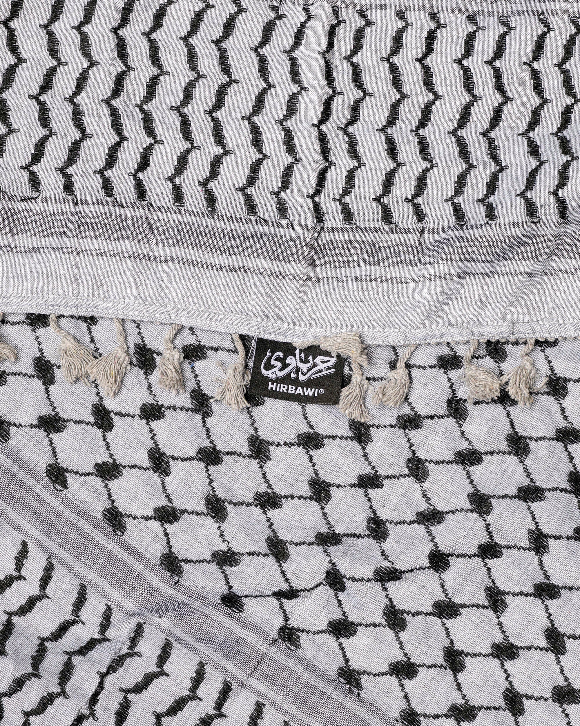 Gray Hirbawi® Kufiya - Image 7