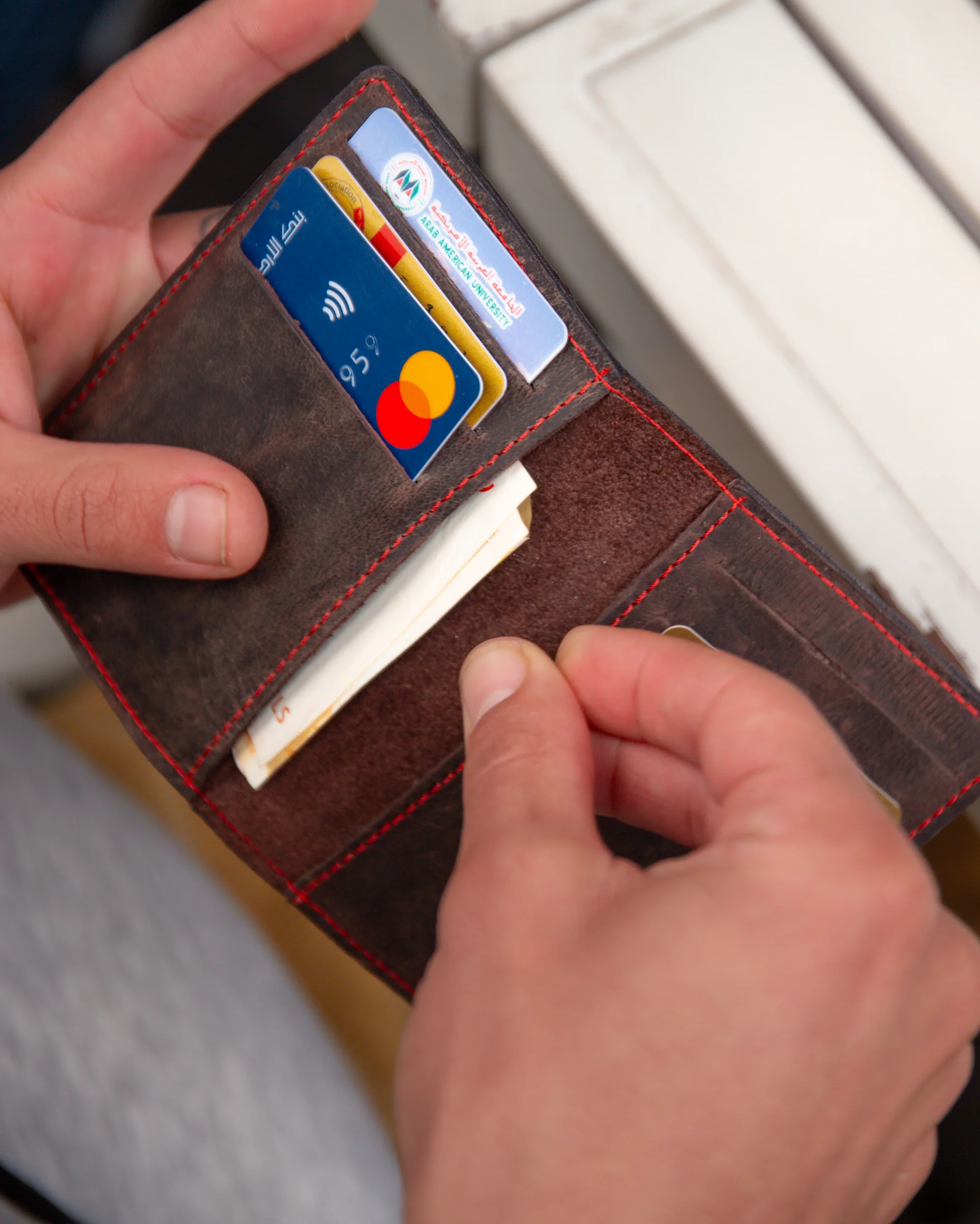 Sumud Masari Leather Wallet - Image 3