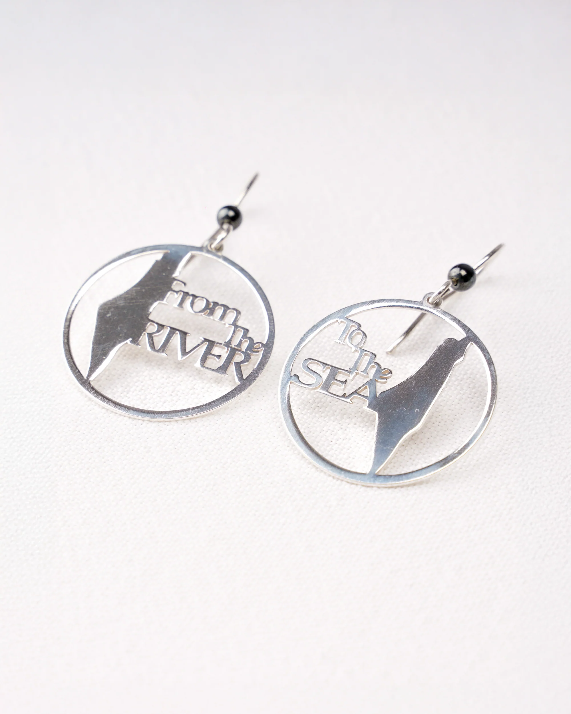 Sumud River & Sea Earrings - Image 6