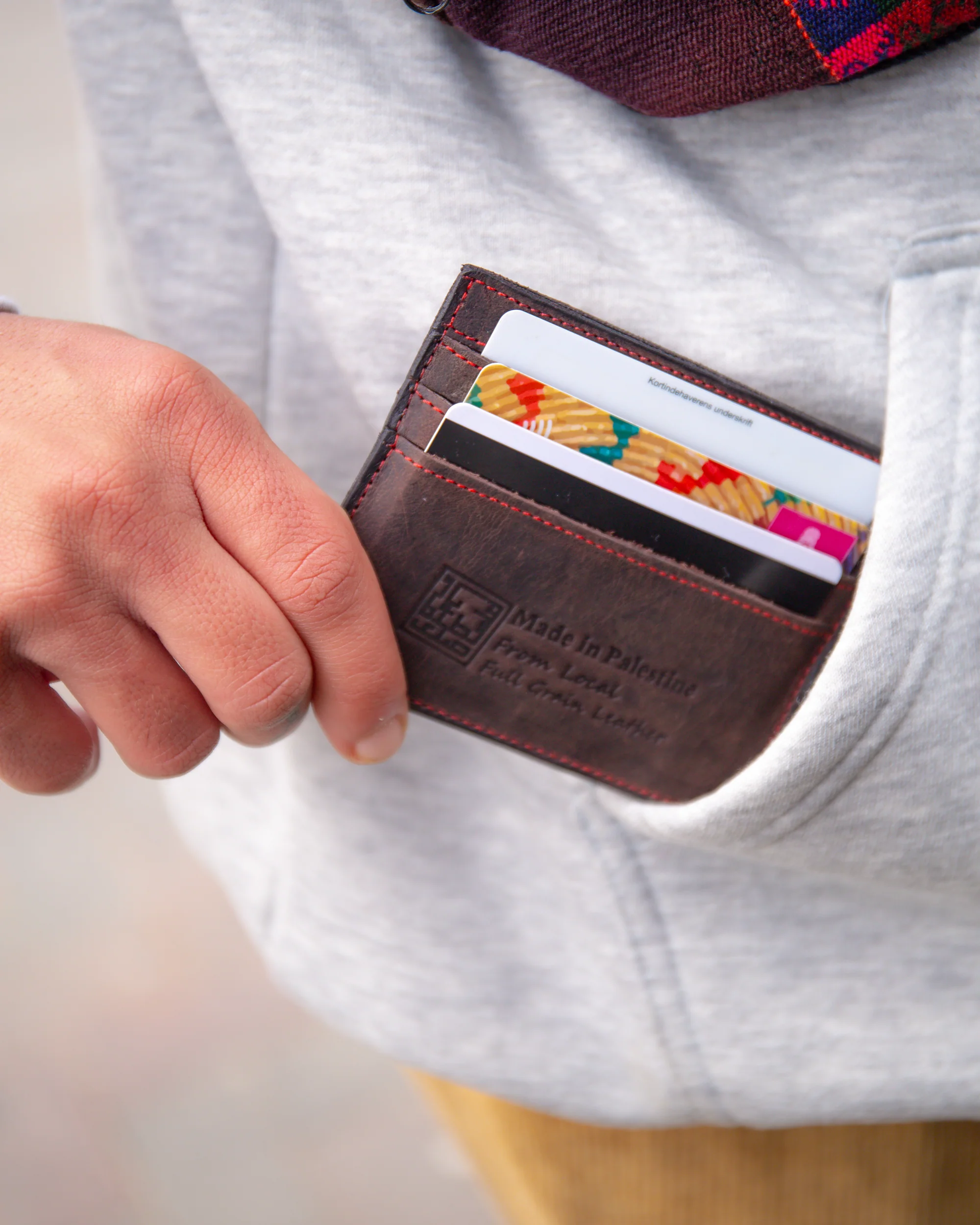 Sumud Sahla Leather Sleeve - Image 5
